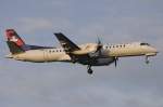 Darwin Airlines, HB-IZZ, Saab, ...  Kurt Greul 12.02.2010