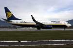 Ryanair, EI-DAM, Boeing, B737-8AS, ...  Kurt Greul 12.02.2010