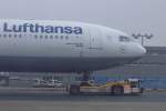 Airbus A330-300 Minden beim Push-back in Frankfurt am Main am ... Airbus A330-300 Minden beim Push-back in Frankfurt am Main am ...