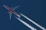 Air India mit B777 �ber Neuburg a. d. Donau am ...