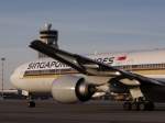 Singapore Boeing 777-300ER 9V-SWJ taxiing to runway for departure to ... Singapore Boeing 777-300ER 9V-SWJ taxiing to runway for departure to ...