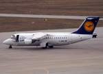 Lufthansa Regional (CityLine), D-AVRL, BAe 146-200/Avro RJ-85, 2008.01.21, STR, Stuttgart, ...