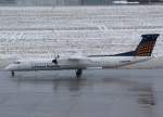 stuttgart-str Lufthansa Regional (Augsburg Airways), D-ADHE, Bombardier DHC 8Q-400, 2010.01.17, STR, Stuttgart, Germany