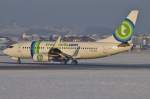 salzburg-szg Transavia, PH-XRX, Boeing, B737-7K2, 16.01.2010, SZG, Salzburg, Austria 

