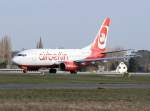 berlin-tegel-txl Air Berlin B 737-76Q D-ABAA am Morgen des 27.02.2010 auf dem Flughafen Berlin-Tegel