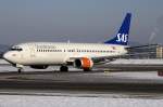 SAS, LN-BUF, Boeing, B737-405, 16.01.2010, SZG, Salzburg, Austria  ...