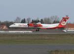Air Berlin De Havilland Canada DHC-8-402Q D-ABQF bei der Landung ...