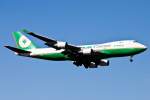 Landung B747/EVA Air Cargo/Frankfurt/Fra/07.03.2010. ...  Johann Watz 08.03.2010