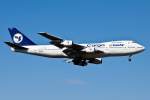 Landung B747/Iran Air Cargo/Frankfurt/Fra/07.03.2010. ...  Johann Watz 08.03.2010