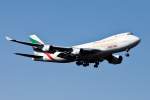 Landung B747/Emirates Sky Cargo/Frankfurt/Fra/07.03.2010.   ...