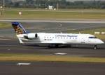 dusseldorf-dus Lufthansa Regional (Eurowings), D-ACRG, Bombardier CRJ-200 LR, 2009.09.09, DUS, D�sseldorf, Germany