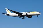 Landung B777/Aero Logic/Frankfurt/Fra/07.03.2010.   ...