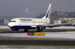 salzburg-szg Transaero, EI-DDY, Boeing, B737-4YO, 16.01.2010, SZG, Salzburg, Austria 



