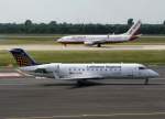 dusseldorf-dus Lufthansa Regional (Eurowings), D-ACRN, Bombardier CRJ-200 LR, 2009.05.24, DUS, D�sseldorf, Germany
