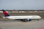 Delta Airlines B 767-332(ER) N184DN am 27.02.2010 auf dem Flughafen ...