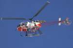 SA 315 Air Glaciers, HB-XEO, Aerospatiale, SA-315B-Lama, 23.01.2010, Chateau d&acute;Oex, Switzerland


