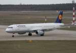 Lufthansa A 321-231 D-AISC Speyer bei der Ankunft in Berlin-Tegel ...