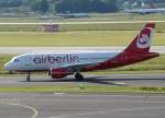 A319 Air Berlin, D-ABGP (aktuelle-AB-Lackierung), Airbus A 319-100, 2009.05.24, DUS, D�sseldorf, Germany