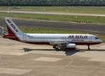 A320 Air Berlin, D-ABDA (alte-AB-Lackierung), Airbus A 320-200, 2008.09.26, DUS, D�sseldorf, Germany