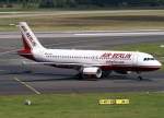 A320 Air Berlin, D-ABDO (alte-AB-Lackierung), Airbus A 320-200, 2007.08.03, DUS, D�sseldorf, Germany