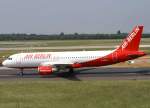A320 Air Berlin, D-ABDS (aktuelle-AB-Lackierung), Airbus A 320-200, 2008.06.02, DUS, D�sseldorf, Germany