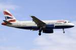Swiss British Airways, G-EUPH, Airbus, A319-131, 20.02.2010, ZRH, Z�rich, Switzerland 


