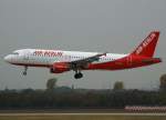 A320 Air Berlin, D-ALTH (mittlere-AB-Lackierung), Airbus A 320-200, 2009.10.24, DUS, D�sseldorf, Germany