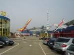 Der Museumsvorplatz in Sinsheim ...  Daniel Oster 19.03.2010
