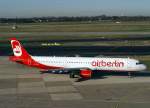 dusseldorf-dus Air Berlin, D-ALSC (aktuelle-AB-Lackierung), Airbus A 321-200, 2008.02.09, DUS, D�sseldorf, Germany