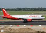 A320 Air Berlin, D-ALTB (mittlere-AB-Lackierung), Airbus A 320-200, 2008.08.31, DUS, D�sseldorf, Germany