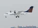Lufthansa Regional (Contact Air) ATR-42-500 D-BTTT kurz vor der Landung ...