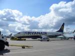 Eine Maschine von Ryanair ...  Kevin Hilgert 26.07.2007