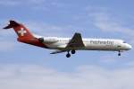 Helvetic Airways, HB-JVG, Fokker, ...  Kurt Greul 22.03.2010
