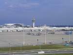 Flughafen M�nchen in der Sommerferienzeit 2007 (Datum der Aufnahme: 28. ...