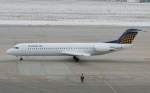 Contact Air Fokker 100 D-AFKD am 10.03.2010 auf dem Flughafen ...