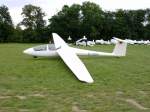 Schleicher ASK 21 ASK 21 am 21. September 2008 auf dem Flugplatz Karlsruhe-Forchheim