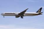 777 Singapore Airlines, 9V-SWJ, Boeing, B777-312ER, 27.02.2010, MXP, Mailand, Italy 


