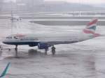 A320 British Airways, A320-211, G-BUSK auf dem Hamburger Flughafen. AUfgenommen am 27.03.10.