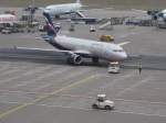 A320 Airbus A320 der Aeroflot in Frankfurt beim Push-back