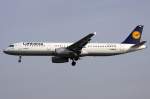 Lufthansa Lufthansa, D-AIRB, Airbus, A321-131, 02.04.2010, FRA, Frankfurt, Germany 

