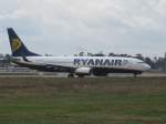 karlsruhe-baden-baden-fkb Ryanair-Boeing 737-800 auf dem Flughafen Karlsruhe/Baden-Baden am 1. April 2010
