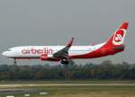 dusseldorf-dus Air Berlin, D-ABBG (aktuelle AB-Lackierung), Boeing 737-800 WL, 2009.09.09, DUS, D�sseldorf, Germany
