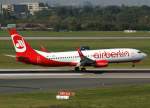 dusseldorf-dus Air Berlin, D-ABKC (aktuelle AB-Lackierung), Boeing 737-800 WL, 2008.09.26, DUS, D�sseldorf, Germany