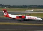 dusseldorf-dus Air Berlin, D-ABQF (aktuelle AB-Lackierung)(LGW), Bombardier DHC 8Q-400, 2009.09.09, DUS, D�sseldorf, Germany
