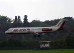 100 Air Berlin, D-AGPR (alte AB-Lackierung), Fokker 100, 2007.09.11, DUS, D�sseldorf, Germany