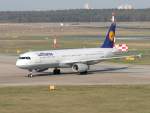 Lufthansa Lufthansa A 321-131 D-AIRP 'L�neburg' bei der Ankunft in Berlin-Tegel am 02.04.2010