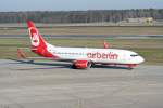 berlin-tegel-txl Air Berlin B 737-86J(WL) D-ABBC bei der Ankunft in Berlin-Tegel am 02.04.2010