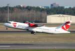 berlin-tegel-txl CSA ATR-72-202 OK-XFC beim Start in Berlin-Tegel am 02.04.2010