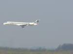 Alitalia Eine Alitalia-Maschine beim Landeanflug auf D�sseldorf.