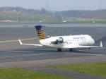 Lufthansa Lufthansa Regional auf dem Weg von D�sseldorf nach Frankfurt. Hier kurz vor dem erreichen der Startbahn.